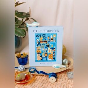 Puzzle Weekend Feline Curiosities 1000-Piece Puzzle